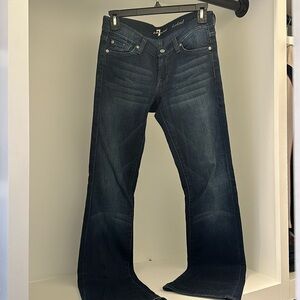 7 for all mankind boot cut jeans